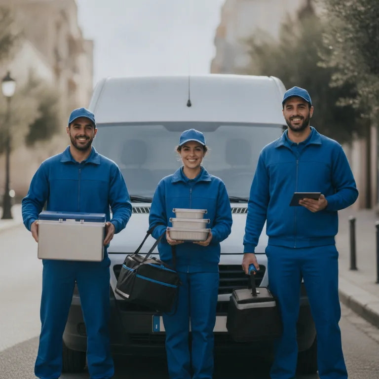 Entrega de Comidas equipo en Santa Cruz de Tenerife
